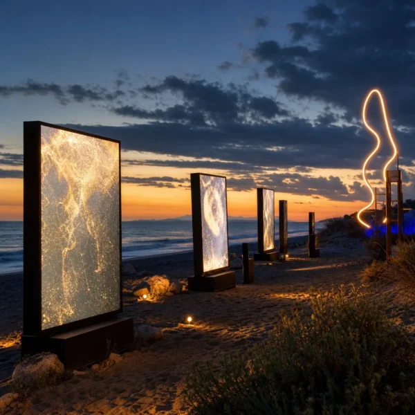 «Spiàggiati»: la crypto art trasforma la spiaggia di Paestum