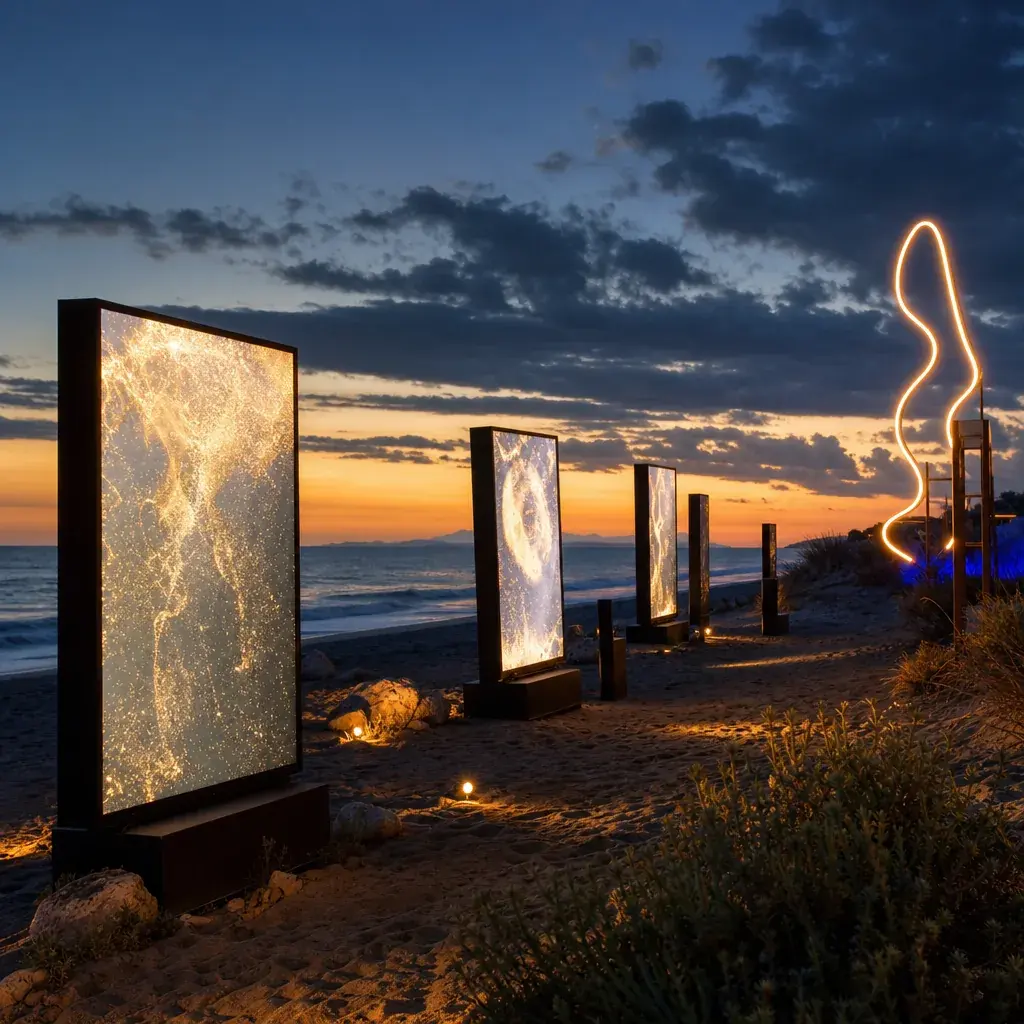 Spiàggiati, mostra di crypto art sulla spiaggia di Paestum
